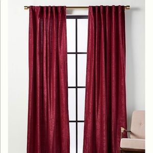 Anthropologie chenille curtains (NWOT)